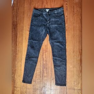 Forever 21 Black "Faded" Jeans